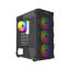 MaxGreen PS195-10-M Mid-Tower ATX Gaming Case With 4 ARGB Fan